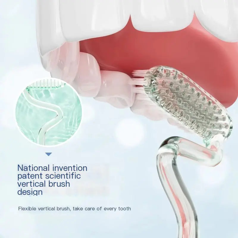 S-Shape Soft Bristle Toothbrush