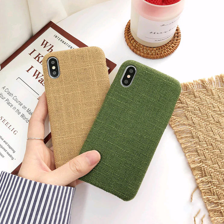 Fabric Phone Case for iPhone