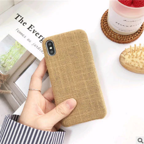 Fabric Phone Case for iPhone