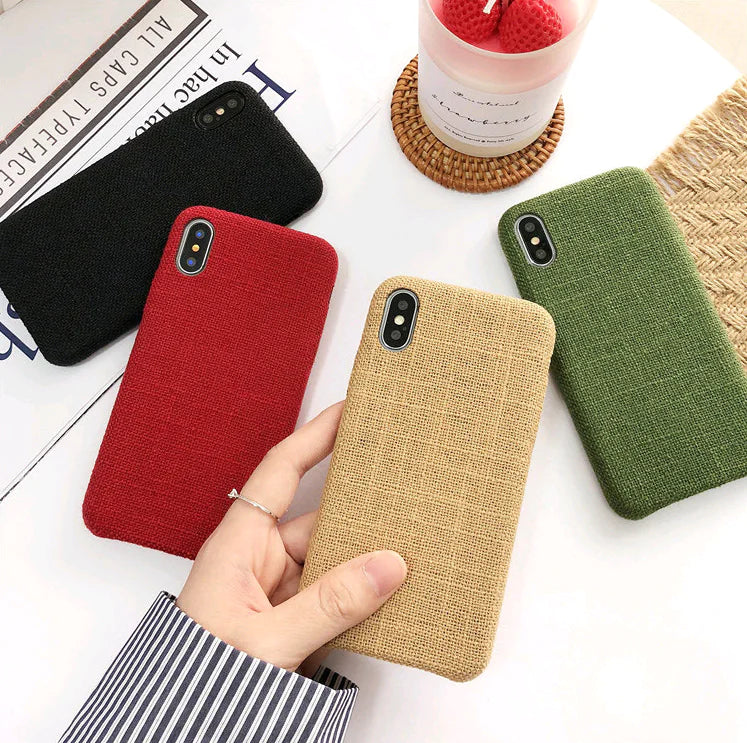 Fabric Phone Case for iPhone