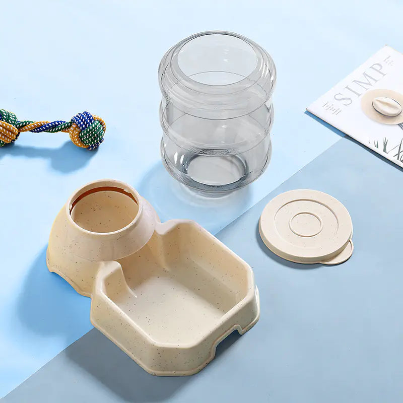 Automatic Pet Food and Water Dispenser