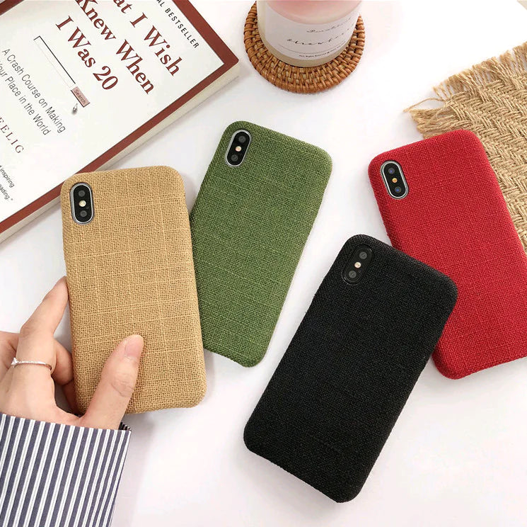 Fabric Phone Case for iPhone