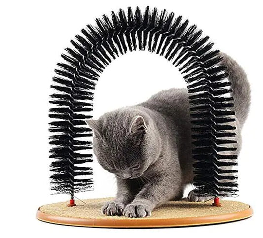 Cat Toy, Brush and Scratching Pad