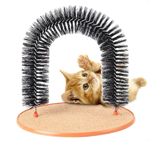 Cat Toy, Brush and Scratching Pad