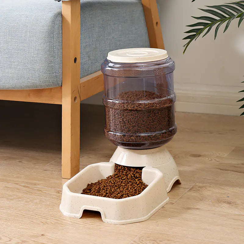 Automatic Pet Food and Water Dispenser