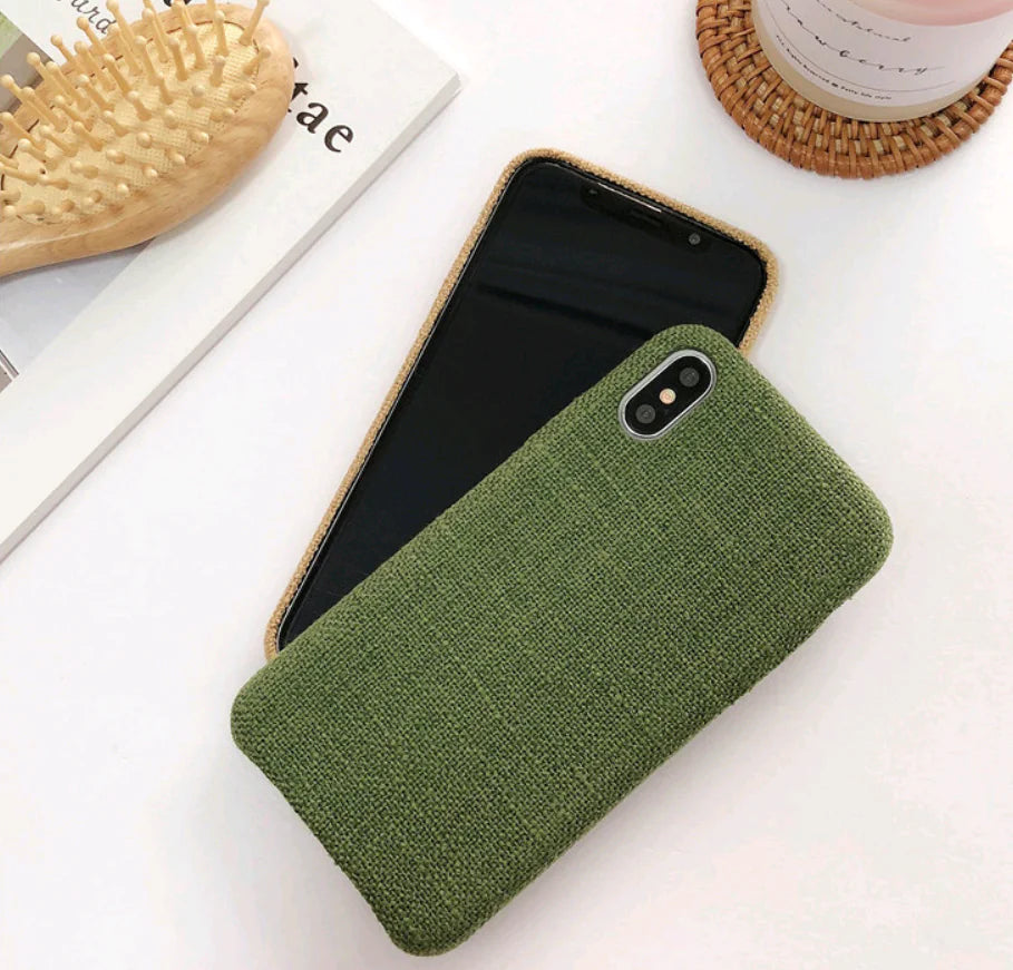 Fabric Phone Case for iPhone
