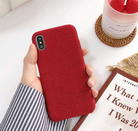 Fabric Phone Case for iPhone